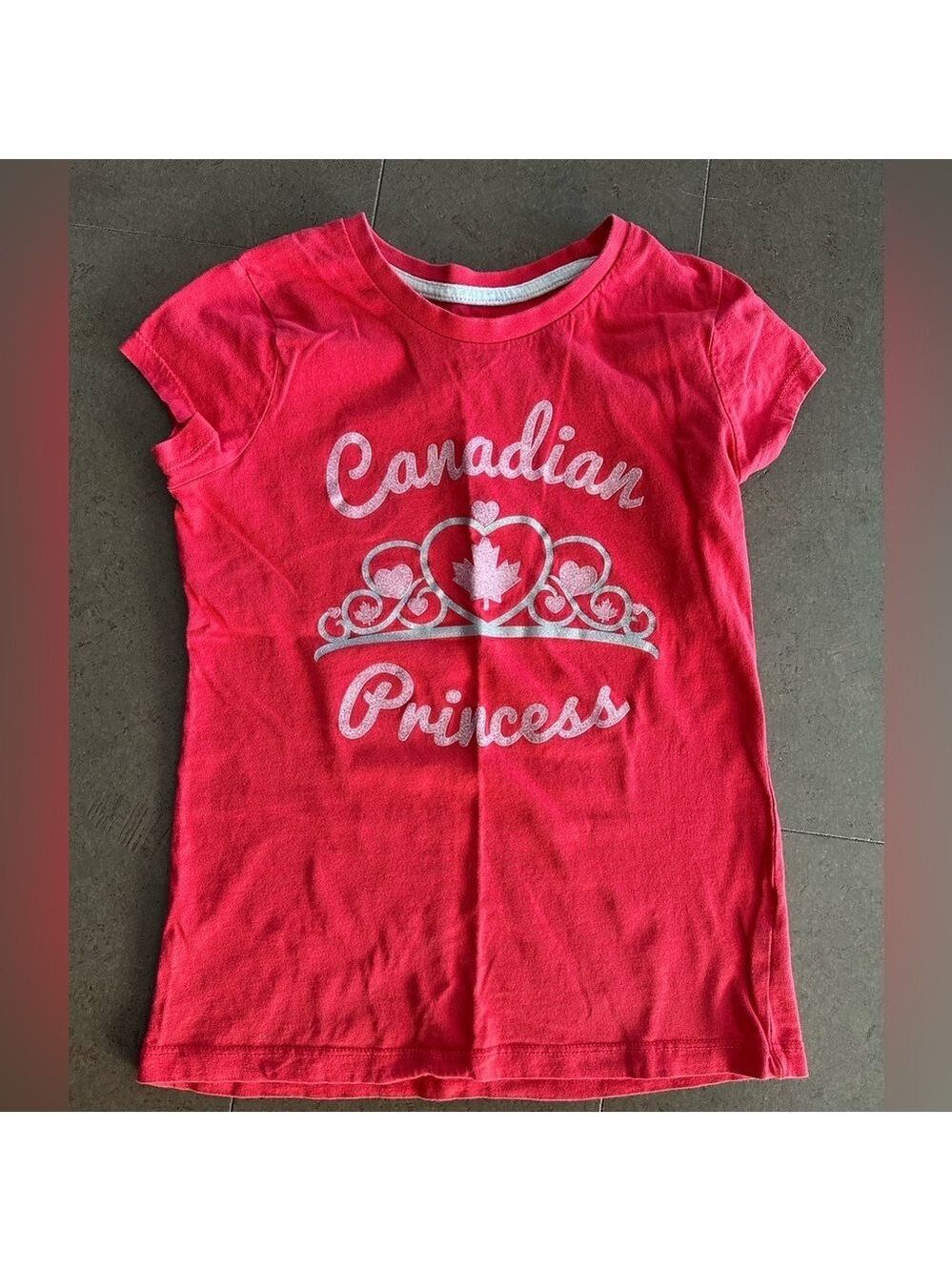 Canadian Princess Kids T-Shirt 6X